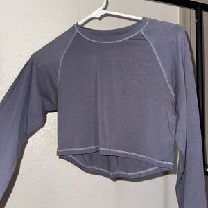 Alphalete long sleeve crop